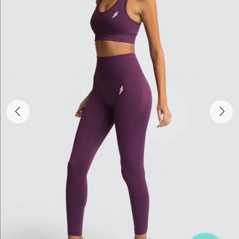 Hyper flex leggings and sports bra
